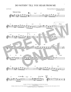 Do Nothin' Till You Hear From Me von Bob Russell (Download) 