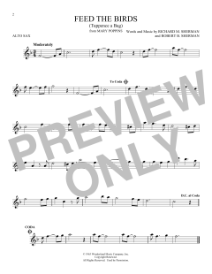 Feed The Birds von Robert Bernard Sherman (Download) 