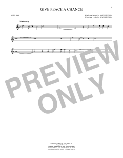 Give Peace A Chance von John Lennon (Download) 