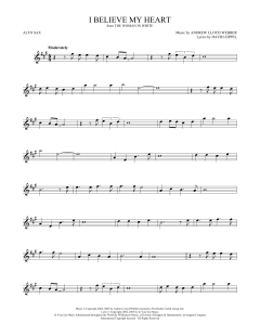 I Believe My Heart von David Zippel (Download) 