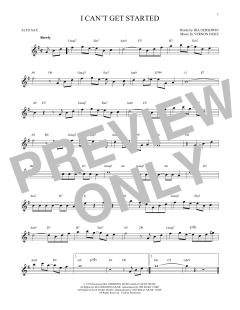 I Can't Get Started von Ira Gershwin (Download) 