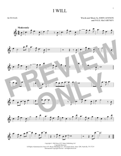 I Will von The Beatles (Download) 
