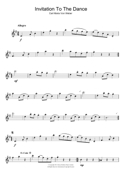 Invitation To The Dance, Rondeau Brillant, Op.65 von Carl Maria von Weber (Download) 