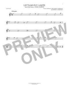 Let's Go Fly A Kite von Robert Bernard Sherman (Download) 