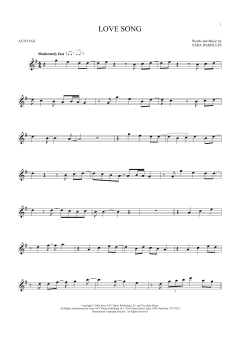 Love Song von Sara Bareilles (Download) 