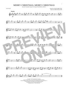 Merry Christmas, Merry Christmas von John Williams (Download) 