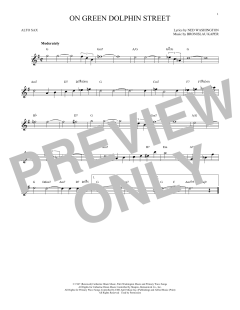 On Green Dolphin Street von Ned Washington (Download) 