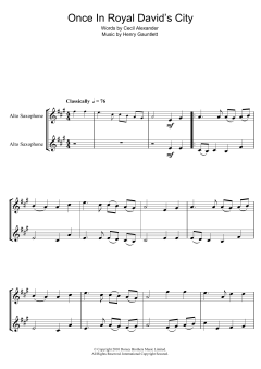 Once In Royal David's City von Traditional (Download) 