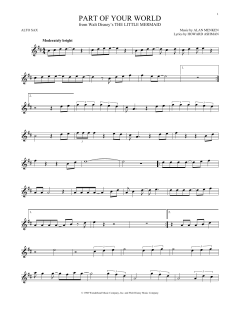 Part Of Your World von Alan Menken (Download) 