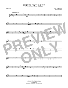Puttin' On The Ritz von Irving Berlin (Download) 