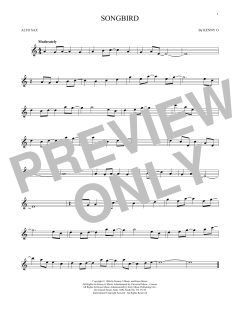 Songbird von Kenny G (Download) 