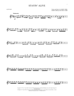 Stayin' Alive von Bee Gees (Download) 