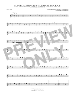 Supercalifragilisticexpialidocious von Julie Andrews (Download) 