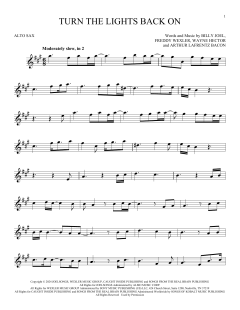 Turn The Lights Back On von Billy Joel (Download) 