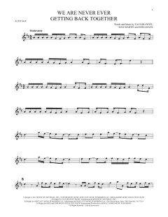 We Are Never Ever Getting Back Together von Taylor Swift (Download) 