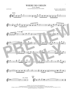 Where Do I Begin von Andy Williams (Download) 