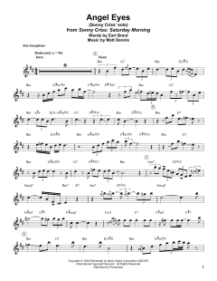 Angel Eyes von Earl Brent (Download) 
