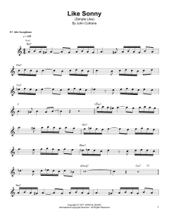 Like Sonny von John Coltrane (Download) 