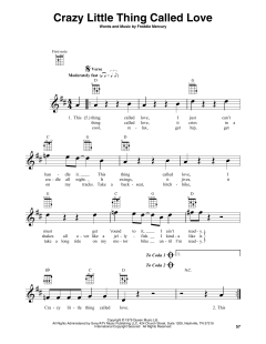 Crazy Little Thing Called Love von Queen (Download) 