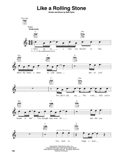 Like A Rolling Stone von Bob Dylan (Download) 