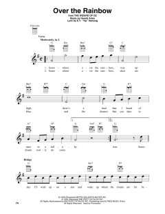 Over The Rainbow von Harold Arlen (Download) 