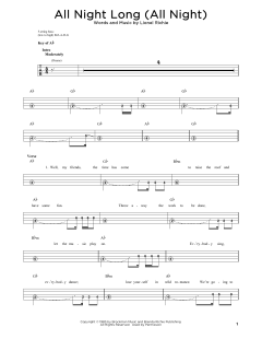 All Night Long von Lionel Richie (Download) 