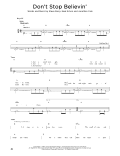 Don't Stop Believin' von Journey (Download) 