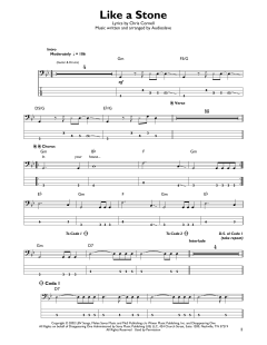 Like A Stone von Audioslave (Download) 