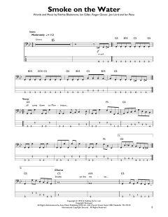 Smoke On The Water von Deep Purple (Download) 