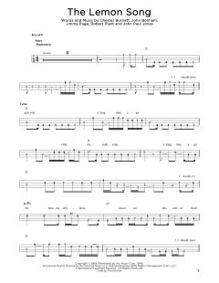 The Lemon Song von Chester Burnett (Download) 