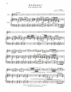 Andante von Joseph Haydn (Download) 