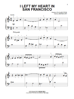 I Left My Heart In San Francisco (Download) 