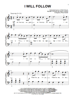 I Will Follow (Download) 