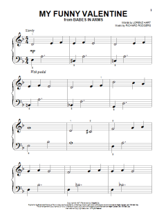 My Funny Valentine (Download) 