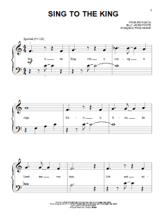 Sing To The King (Download) 