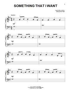 Something That I Want (Download) 