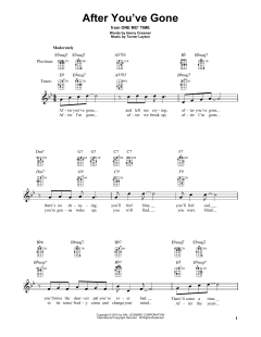 After You've Gone von Sophie Tucker (Download) 