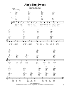 Ain't She Sweet von The Beatles (Download) 