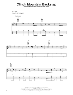 Clinch Mountain Backstep von Carter Stanley (Download) 