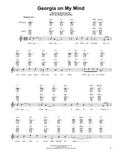 Georgia On My Mind von Ray Charles (Download) 