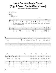 Here Comes Santa Claus von Gene Autry (Download) 