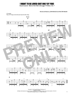 I Want To Be Loved von Earl Scruggs (Download) 
