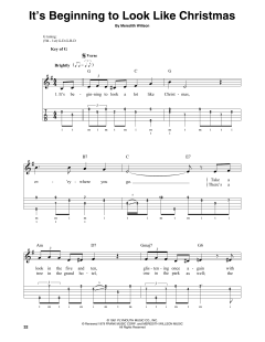 It's Beginning To Look Like Christmas von Meredith Willson (Download) 
