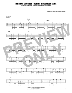 My Home's Across The Blue Ridge Mountains von Earl Scruggs (Download) 