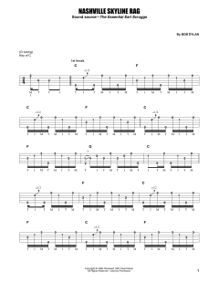 Nashville Skyline Rag von Earl Scruggs (Download) 