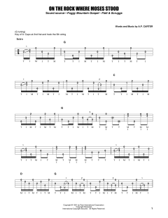 On The Rock Where Moses Stood von Earl Scruggs (Download) 
