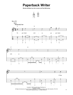 Paperback Writer von The Beatles (Download) 
