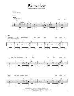 Remember von Jimi Hendrix (Download) 