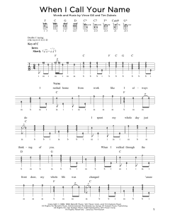 When I Call Your Name von Vince Gill (Download) 