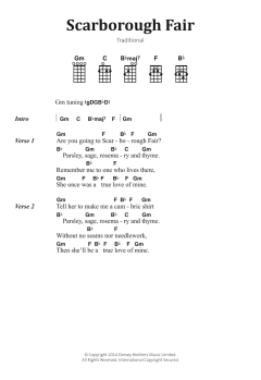 Scarborough Fair von Traditional (Download) 